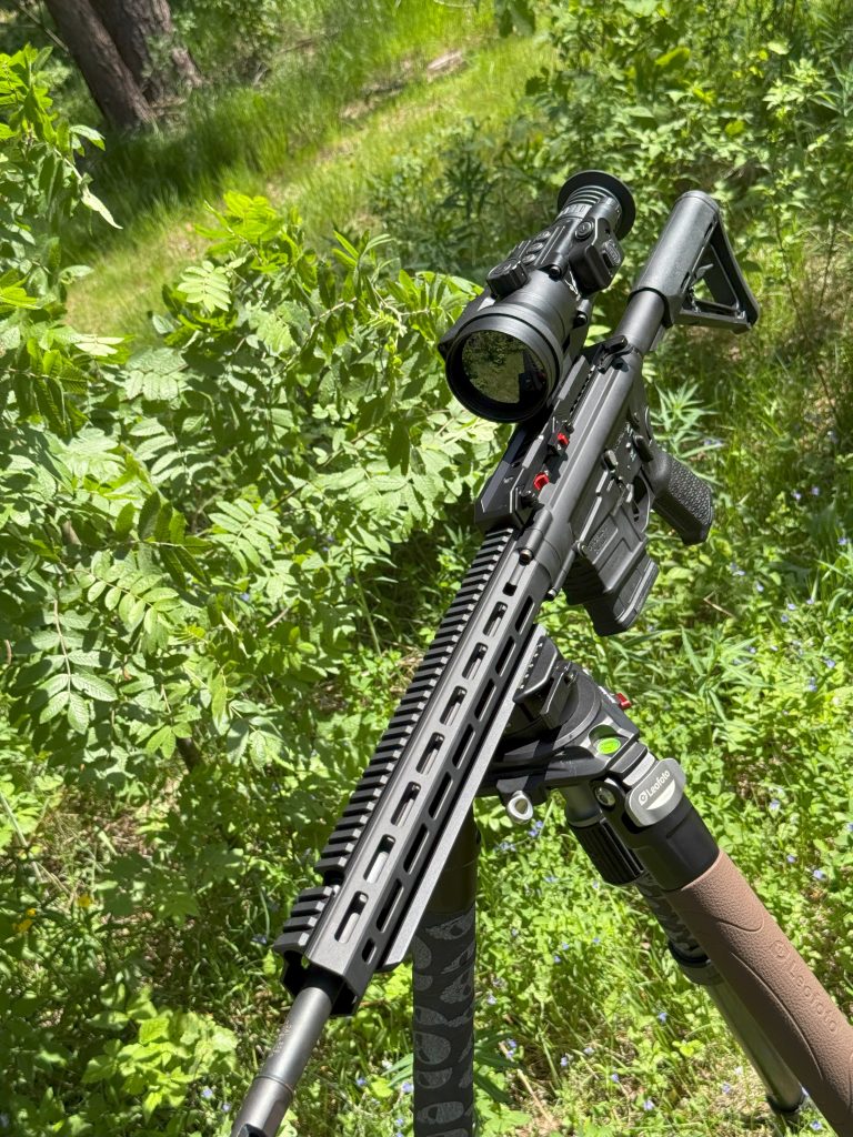 AIMPRO - пример применения для тепловизионных прицелов  с призмой AIMPRO