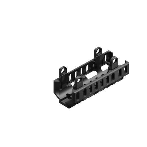 Комплект кронштейнов для установки на штатное место цевья АК